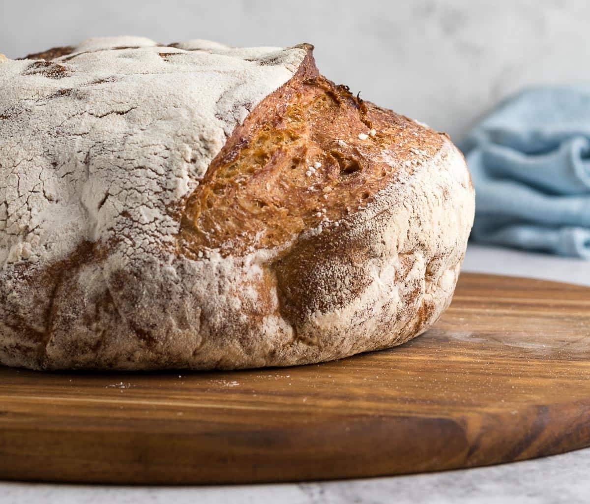 country bread baking