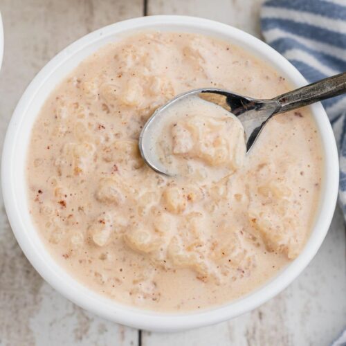 Rice Pudding with Condensed Milk Recipe